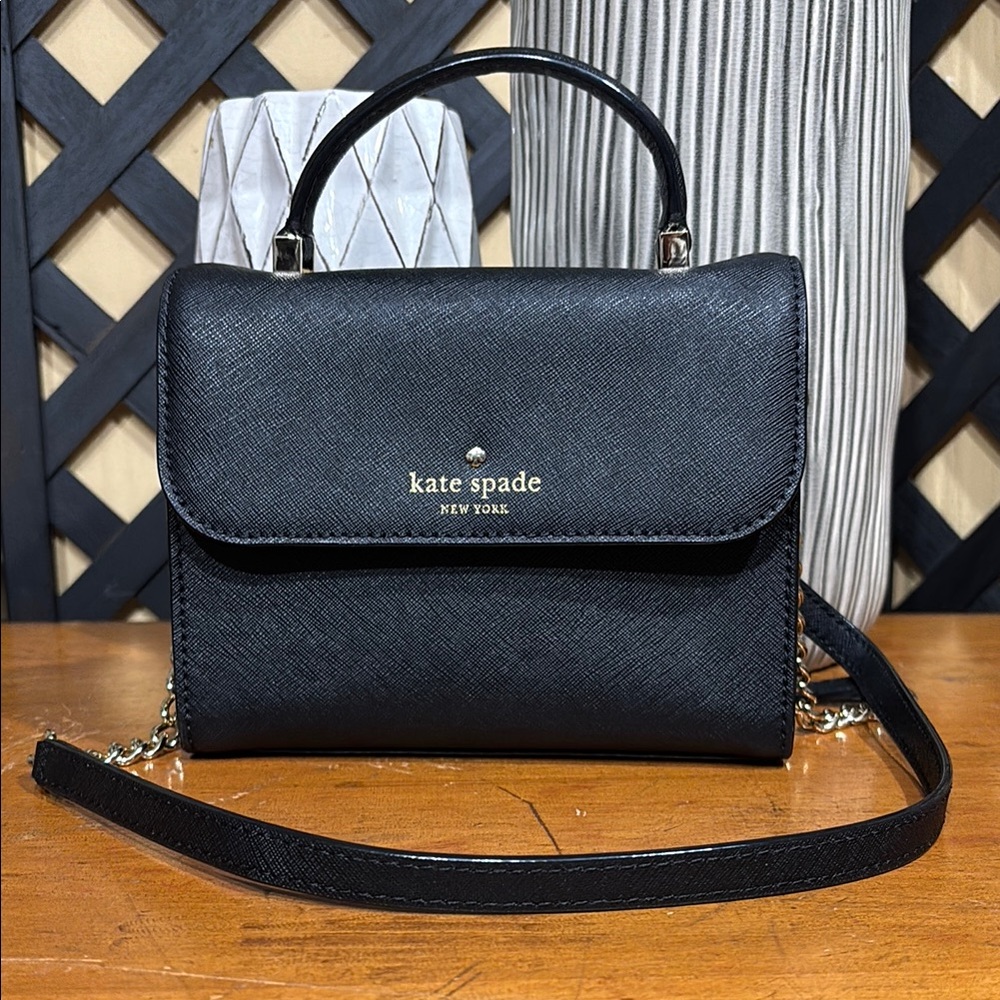 kate spade Black Crossbody Top-Handle Bag